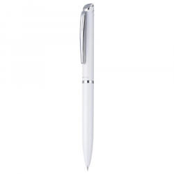 Pentel Rollertoll 0, 35mm, fém fehér test, Energel , írásszín kék (BL2007W-AK) (BL2007W-AK)