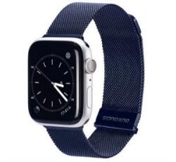 Dux Ducis pótszíj (egyedi méret, nagy, alumínium, milánói, mágneses) SÖTÉTKÉK Apple Watch Series 10 46mm / Watch Ultra 2 49mm / Watch Ultra (GP-145246)