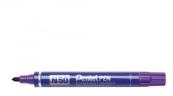 Pentel Alkoholos marker fém testű 4, 3mm kerek hegyű Extreme lila (N50-VE) (N50-VE)