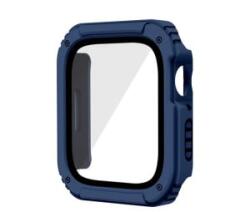 gigapack Műanyag keret (ütésálló + kijelzővédő üveg) SÖTÉTKÉK Apple Watch Series 2 38mm / Watch Series 1 38mm / Watch Series 3 38mm (GP-125074)