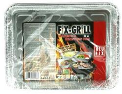 ALUFIX Alumínium grilltálca, 22, 5x17 cm, 3 db, ALUFIX (KHK1079) - jatekotthon