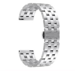 gigapack Pótszíj (egyedi méret, 18mm, fém) EZÜST Huawei TalkBand B5 / Watch Fit / Watch ' csomagolás' (GP-134985)