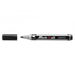 STABILO Alkoholos marker 1-4mm, kerek S Mark-4-all fekete (651/46) (651/46)
