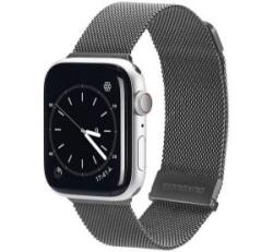 Dux Ducis pótszíj (egyedi méret, nagy, alumínium, milánói, mágneses) SÖTÉTSZÜRKE Apple Watch Series 10 46mm / Watch Ultra 2 49mm / Watch (GP-145248)