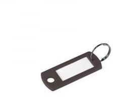  Kulcsjelölő címke beírós fekete - aqua