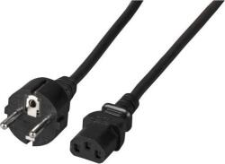  Захранващ кабел Шуко - IEC C13 - 1.8m (EST-POWER-CABLE)