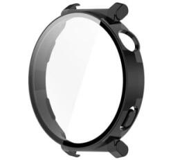 gigapack Műanyag keret (BUMPER, ütésállóság + kijelzővédő üveg) FEKETE Huawei Watch GT 5 Pro 42mm ' csomagolás' (GP-164076) (GP-164076)