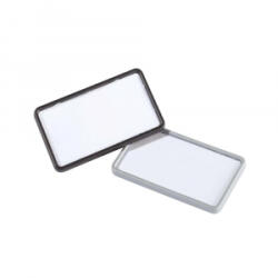 Durable Névkitűző 40x75mm, mágnessel, 25 db/csomag, Card fekete (812901)