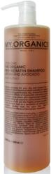 MY. ORGANICS MY. ORGAS The Orga Pro-Keratin Shampoo Argan and Avocado tápláló sampon nagyon száraz hajra 1000 ml