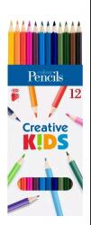 ICO Creative Kids: set de creioane colorate hexagonale - 12 buc (7140144002)