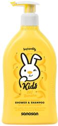 Sanosan Baby Sampon és testápoló, banán, 400 ml
