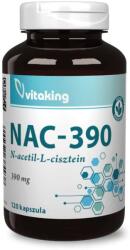Vitaking NAC-390 N-Acetil L-Cisztein immunerősítő és nyákoldó kapszula - 120db - vitaminbolt