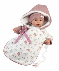 Llorens 63650 New Born - valósághű babababa hangokkal és puha szövettesttel - 36 cm (8426265636501) (8426265636501)