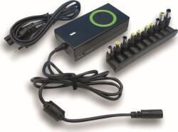 TECHLY IPW-NTS70WTY áramátalakító és inverter Univerzális 70 W Fekete (IPW-NTS70WTY) (IPW-NTS70WTY)