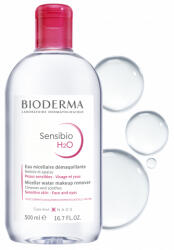 BIODERMA Sensibio H2O Folyadék Micellás Érzékeny Bőrre 500ML (3401345935571)