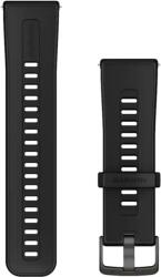 Garmin Quick Release 24mm Fekete színű szilikon óraszíj
