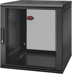 APC NetShelter WX 12U Single Hinged Wall-mount Enclosure 600mm Deep Falra szerelhető állvány Fekete (AR112SH6) (AR112SH6)