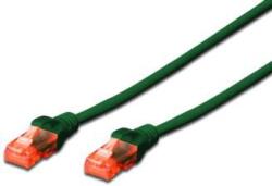 ASSMANN CAT6 U/UTP 10m hálózati kábel Zöld U/UTP (UTP) (DK-1612-100/G) (DK-1612-100/G)