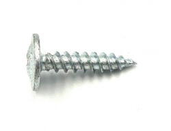 Koelner önmetsző lapos nagyfejű horganyzott lemezcsavar 4, 2x19mm WF 1000db/doboz WF-4219 02453 (02453)