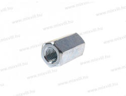 Koelner menetes szál szár rúd toldó M10x13x30mm hossztoldó anya 3D horganyzott (MSZT-M10) 03714 (03714)