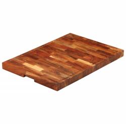 vidaXL tömör akácfa vágódeszka 60 x 42 x 4 cm (376055)