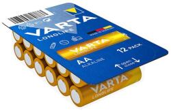 VARTA LONGLIFE tartós elem (AA, LR06, 1.5V, lítium) 12db/csomag 04106301112 (04106301112)