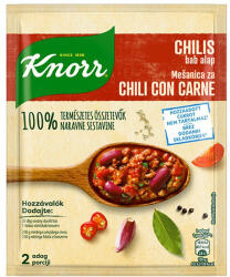 Ételalap KNORR 100% Természetes Chilis bab 47 g