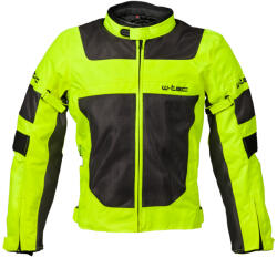 W-Tec Férfi nyári motoros kabát W-TEC Fonteller Sárga-Szürke 6XL (17686-6XL)