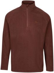 Trespass Férfi Keynote Anti Pilling 1/4 Zip Fleece felső 2XL barna