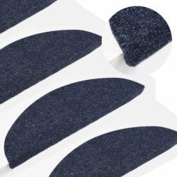 vidaXL 30 db kék öntapadó lépcsőszőnyeg 56 x 17 x 3 cm (3365917)