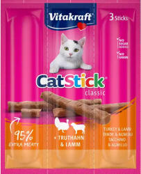 Vitakraft Stick macska jutalomfalat pulyka&bárány 3x18g