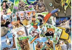 Ravensburger 12000607 - Állati jó útinapló - 1000 db-os puzzle (12000607)