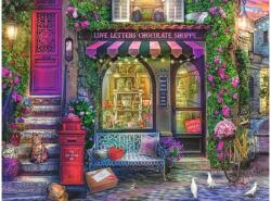 Ravensburger 12000737 - Szerelmes levelek csokoládébolt - 1500 db-os puzzle (12000737)