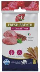  N&D Quinoa Dog Jutalomfalat Fresh breath Adult Med&max friss lehelet 100g - petguru