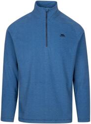 Trespass Férfi Keynote Anti Pilling 1/4 Zip Fleece felső 2XL kék