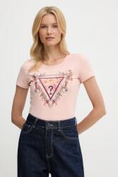 Guess t-shirt rózsaszín, W5YI08 J1314 - rózsaszín XL