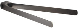 SAPHO PIRENEI mozgatható dupla törölközőtartó 360x46 mm, gun metal PI2381 (PI2381)