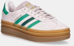 adidas Originals gyerek velúr sportcipő GAZELLE BOLD - rózsaszín 40 - answear - 29 990 Ft
