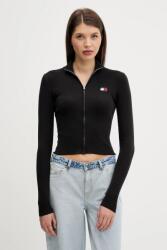 Tommy Jeans kardigán fekete, könnyű, DW0DW20967 - fekete L