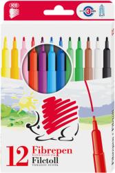 ICO Filctoll készlet, 1 mm, ICO "Süni 300", 12 különböző szín (9580123001)