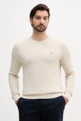 Tommy Hilfiger pamut pulóver könnyű, fekete, MW0MW36347 - bézs XL