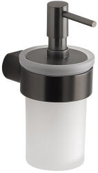 SAPHO PIRENEI szappanadagoló 110 ml, tejüveg/gun metal PI8181 (PI8181)