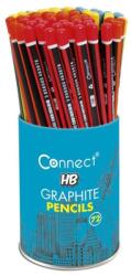 Connect Grafitceruza HB, háromszögletű, Connect 72 db/pohár (C-105370) - nyomtassingyen