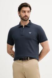 Barbour pamut póló WADWORTH sötétkék, sima, MML1398 - sötétkék XL