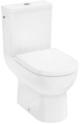 Hansgrohe GladeLake S monoblokkos kerámia WC csésze tartállyal és ülőkével AquaChannel Flush, fehér 60312450 (60312450)