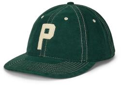 Ralph Lauren kordbársony baseball sapka zöld, nyomott mintás, 710972686 - zöld Univerzális méret