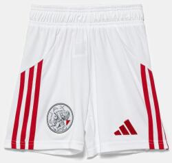 adidas Performance gyerek rövidnadrág AJAX fehér, állítható derekú, JI7215 - fehér 176