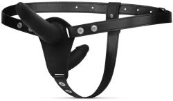 EasyToys Fetish Collection - Double-Sided Strap-On Dildo - Black