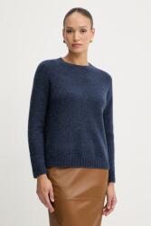 Max Mara gyapjúkeverék pulóver GHIACCI sötétkék, 2525366151600 - sötétkék M