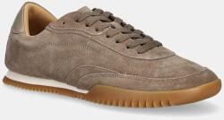 BOSS velúr sportcipő Careton - barna Férfi 42